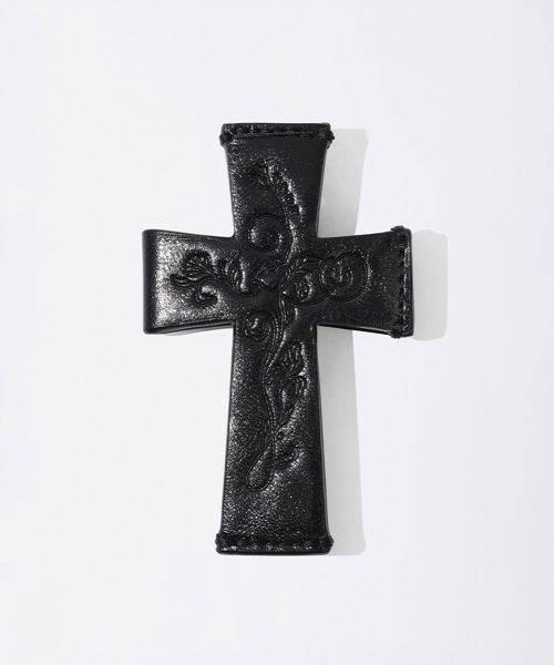 Cross Strap Wallet Black