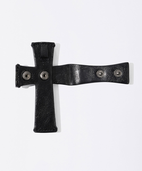 Cross Strap Wallet Black