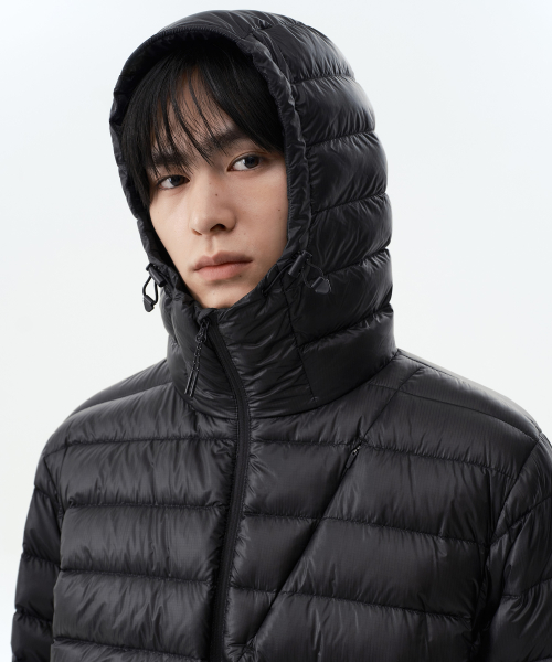 [시티 레저] 850FP 후디드 라이트 구스 다운 재킷