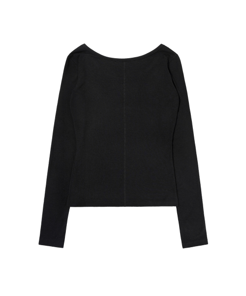 TOO HOT LONG SLEEVE (BLACK) F26ZB530