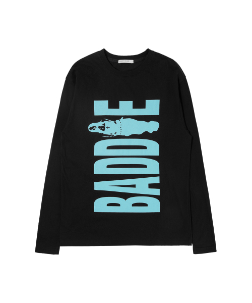 BADDIE LONG SLEEVE (BLACK) F26ZB531