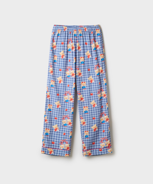 BUTTER BEAR Long-Sleeve Pajamas (Navy)_SPPPG49U15