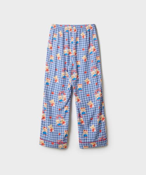BUTTER BEAR Long-Sleeve Pajamas (Navy)_SPPPG49U15
