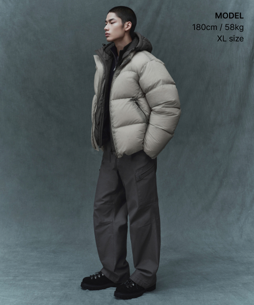 [알레산드로 푼제티] 아비스 시어 다운 재킷