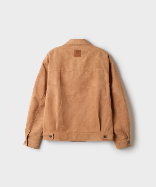 [진격의거인] 스웨이드 트러커(Beige)_SPJLG49U01