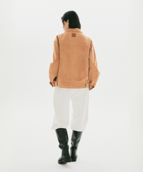 [진격의거인] 스웨이드 트러커(Beige)_SPJLG49U01