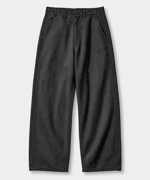 EVERYONES CURVED CHINO PANTS_(STRAIGHT FIT) 3 COLOR