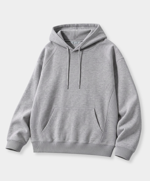 © EVERYONES ESSENTIAL SWEAT HOODED T-SHIRT (VTG FADE)_4 COLOR