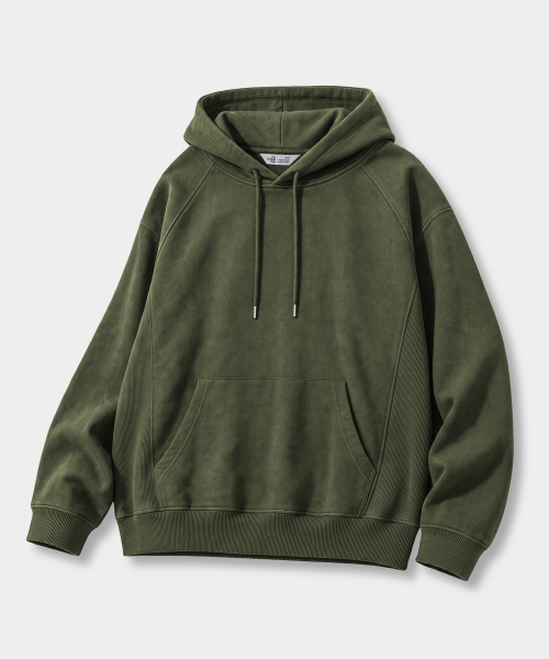 © EVERYONES ESSENTIAL SWEAT HOODED T-SHIRT (VTG FADE)_4 COLOR