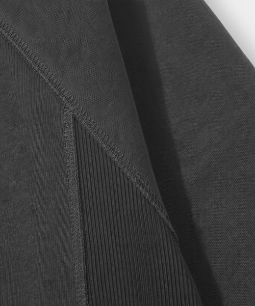 © EVERYONES ESSENTIAL SWEAT HOODED T-SHIRT (VTG FADE)_4 COLOR