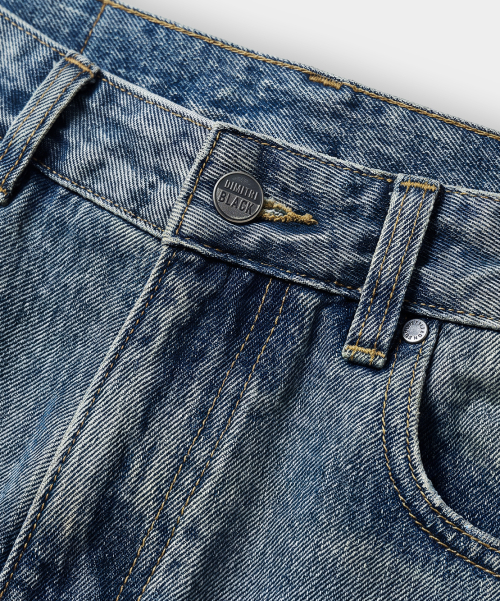 EVERYONES ESSENTIAL DENIM PANTS_(SEMI FLARE FIT) 4 COLOR