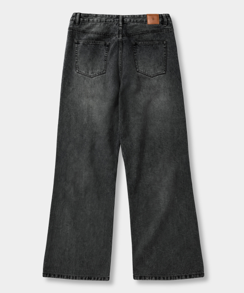 EVERYONES ESSENTIAL DENIM PANTS_(SEMI FLARE FIT) 4 COLOR