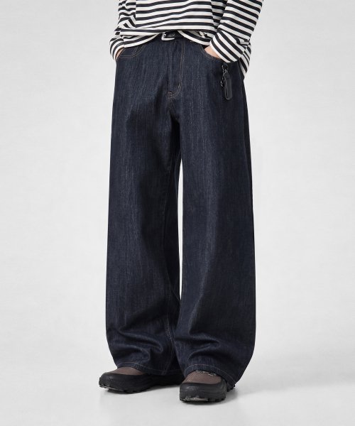 EVERYONES ESSENTIAL DENIM PANTS_(SEMI FLARE FIT) 4 COLOR