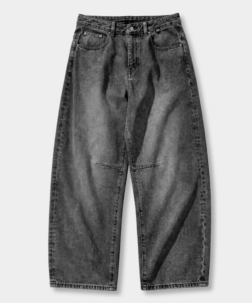 EVERYONES ESSENTIAL DENIM PANTS_(CURVED FIT) 4 COLOR