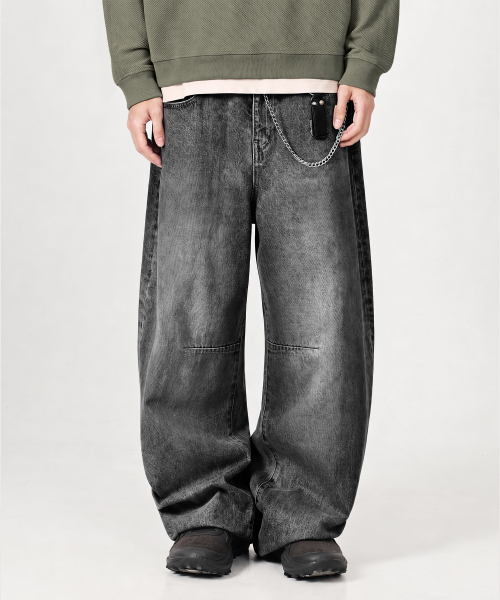 EVERYONES ESSENTIAL DENIM PANTS_(CURVED FIT) 4 COLOR