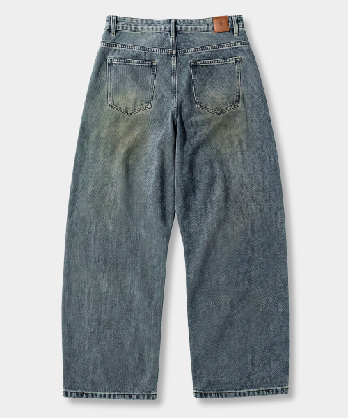 EVERYONES ESSENTIAL DENIM PANTS_(CURVED FIT) 4 COLOR