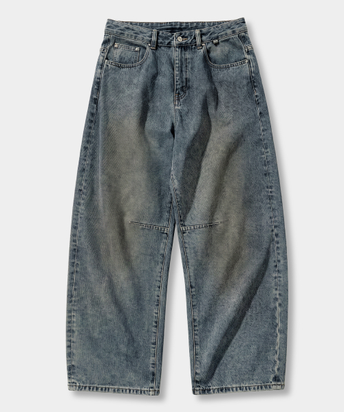 EVERYONES ESSENTIAL DENIM PANTS_(CURVED FIT) 4 COLOR