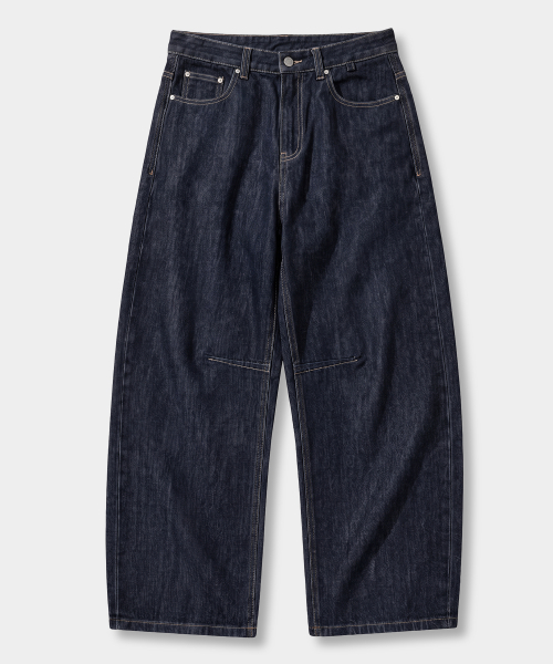 EVERYONES ESSENTIAL DENIM PANTS_(CURVED FIT) 4 COLOR