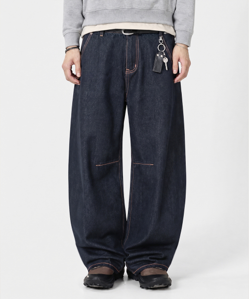 EVERYONES ESSENTIAL DENIM PANTS_(CURVED FIT) 4 COLOR