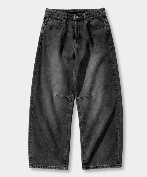 EVERYONES ESSENTIAL DENIM PANTS_(CURVED FIT) 4 COLOR