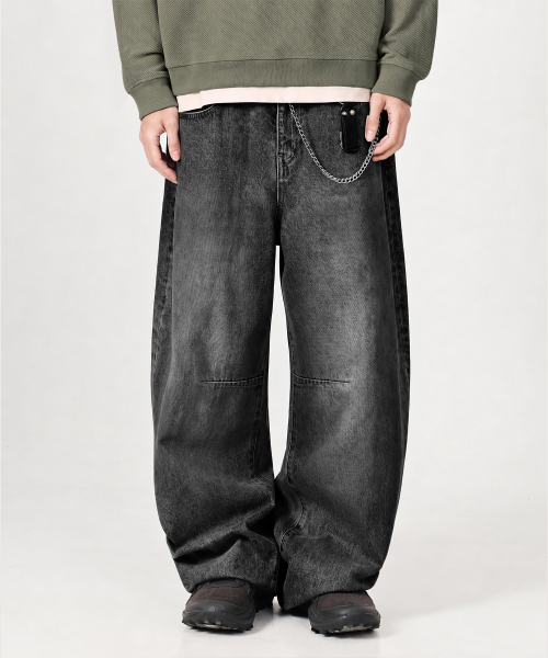 EVERYONES ESSENTIAL DENIM PANTS_(CURVED FIT) 4 COLOR