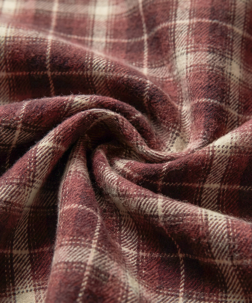 ONE-TUCK PLAID CHECK BANDING PANTS_2 COLOR
