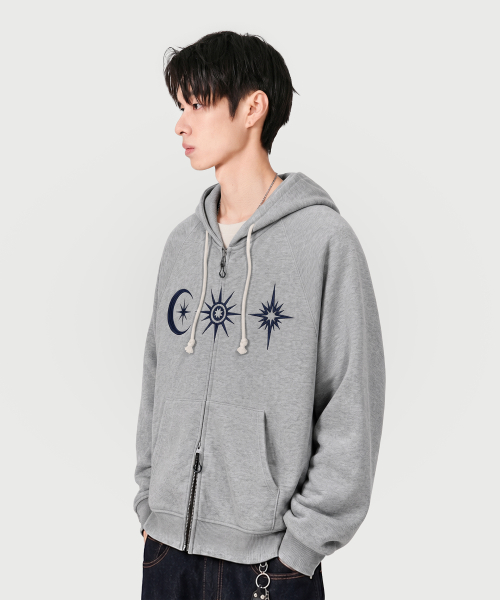ASTRO ARTWORK HOODED ZIP-UP_2 COLOR