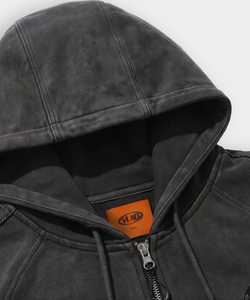 VLAD 2WAY PIGMENT TRACK HOODED ZIP-UP_3 COLOR