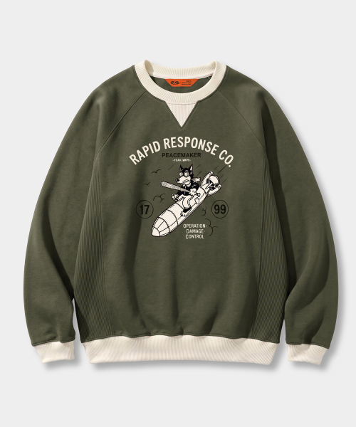 VLAD VINTAGE PEACEMAKER RINGER SWEATSHIRT_4 COLOR