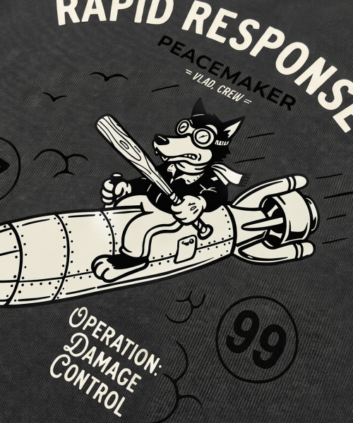 VLAD VINTAGE PEACEMAKER RINGER SWEATSHIRT_4 COLOR