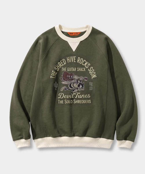 VLAD VINTAGE ARCH RINGER SWEATSHIRT_4 COLOR