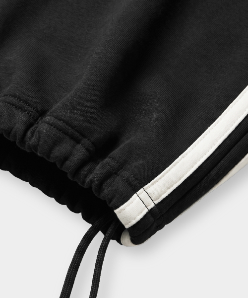 VLAD ONE-TUCK CURVED TRACK PANTS_(3SYMBOL JERSEY) 3 COLOR