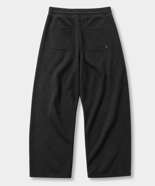 VLAD ONE-TUCK CURVED TRACK PANTS_(3SYMBOL JERSEY) 3 COLOR