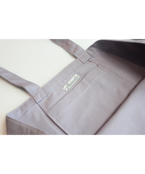 Painetic Cotton Shoulder Bag (LAVENDER)