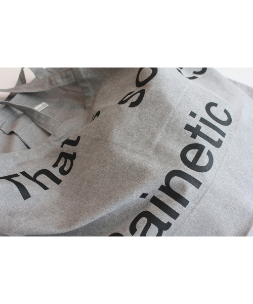Painetic Cotton Shoulder Bag (GREY)