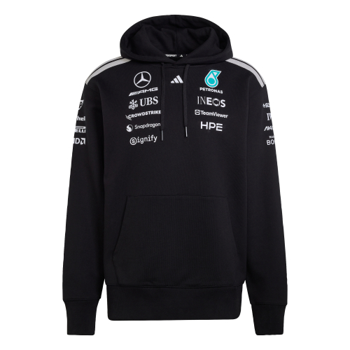 메르세데스 AMG F1 팀 드라이버 후드 스웨트셔츠 - 블랙 / KF0166