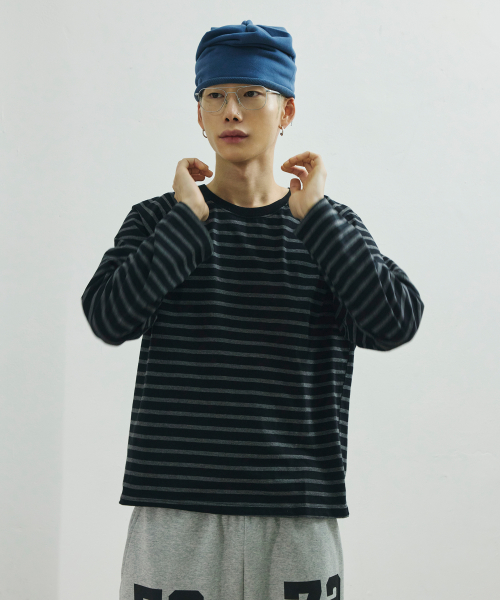 롤링 비니[스카이블루]