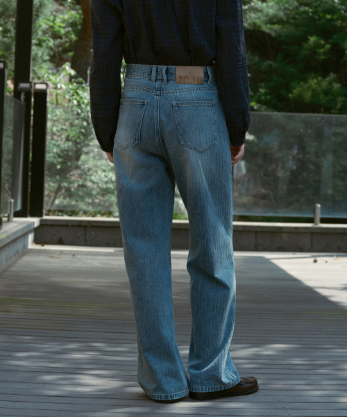 Herringbone Denim Pants J1DP029B
