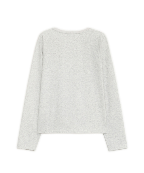 HUGYOURSKIN X Felurya printed top (Oatmeal)