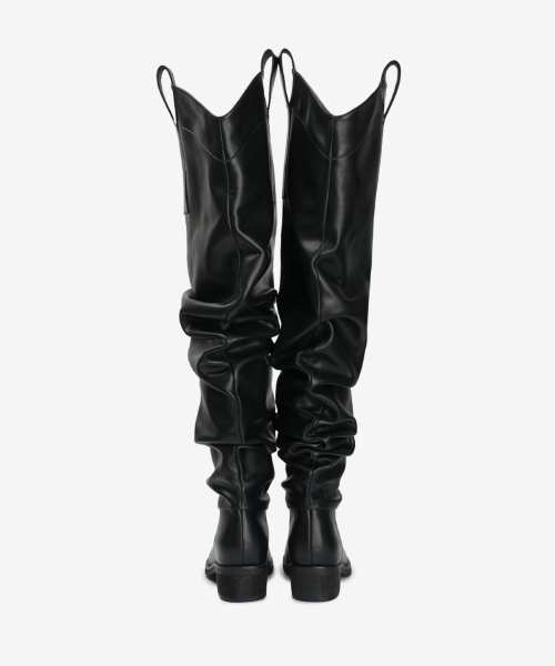 306 western knee-high boots