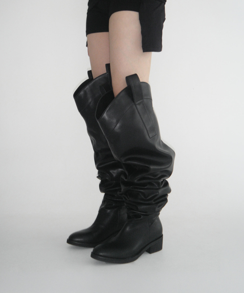 306 western knee-high boots