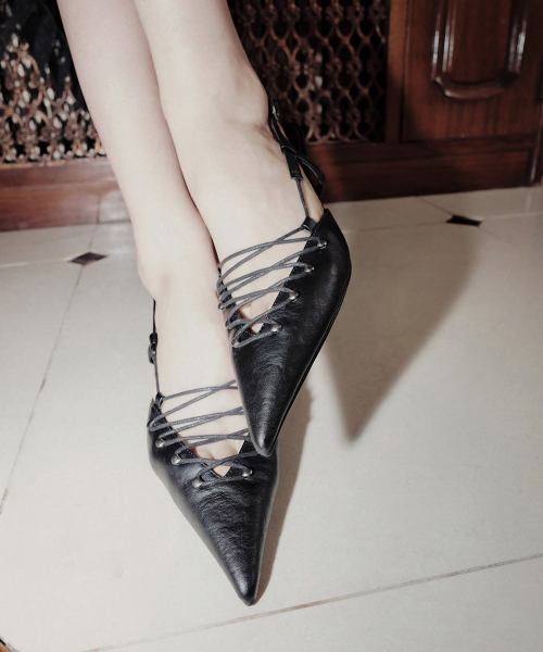 307 napoleon stud slingback