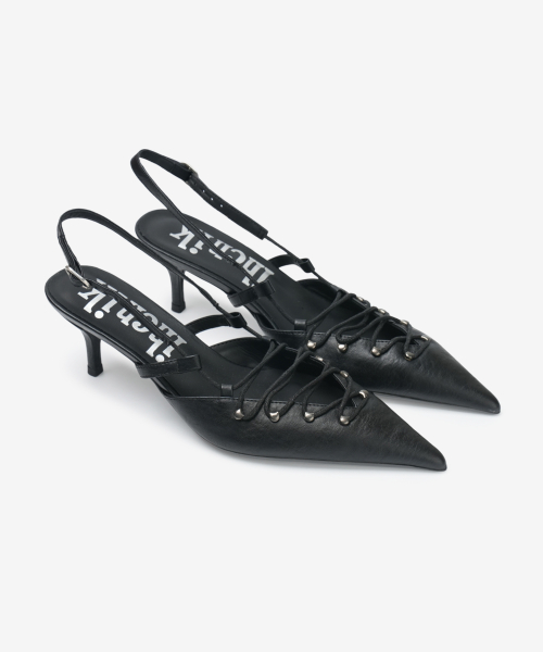 307 napoleon stud slingback