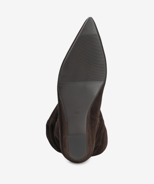 309 fade wedge boots / brown