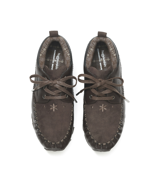 HYS x RMMV flower moccasin (Brown)