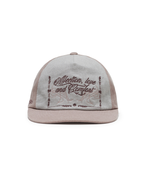 Washed ornaments ball cap (Pink)