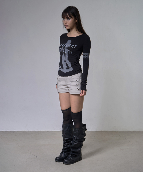 DRY CITY LONG SLEEVE (BLACK) F26ZB529