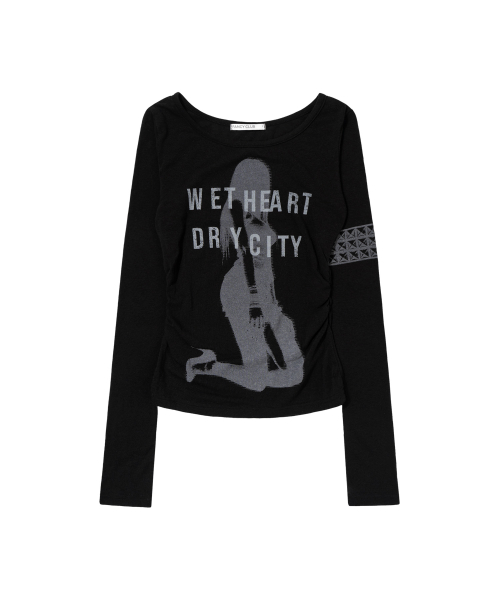 DRY CITY LONG SLEEVE (BLACK) F26ZB529