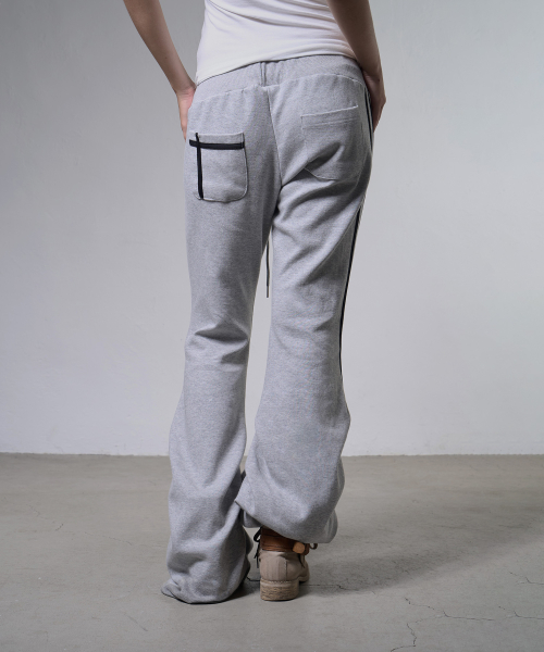 NARCISSISTIC PINTUCK SWEATPANTS (MELANGE) F26ZD470