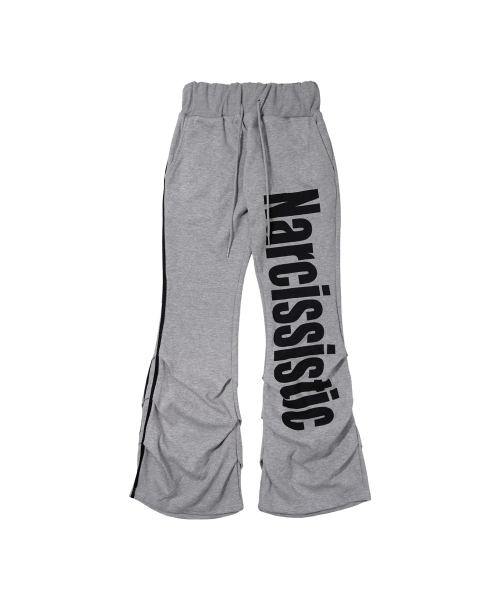 NARCISSISTIC PINTUCK SWEATPANTS (MELANGE) F26ZD470